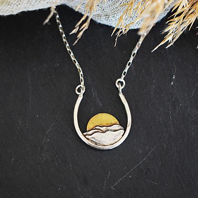 Sunrise necklace